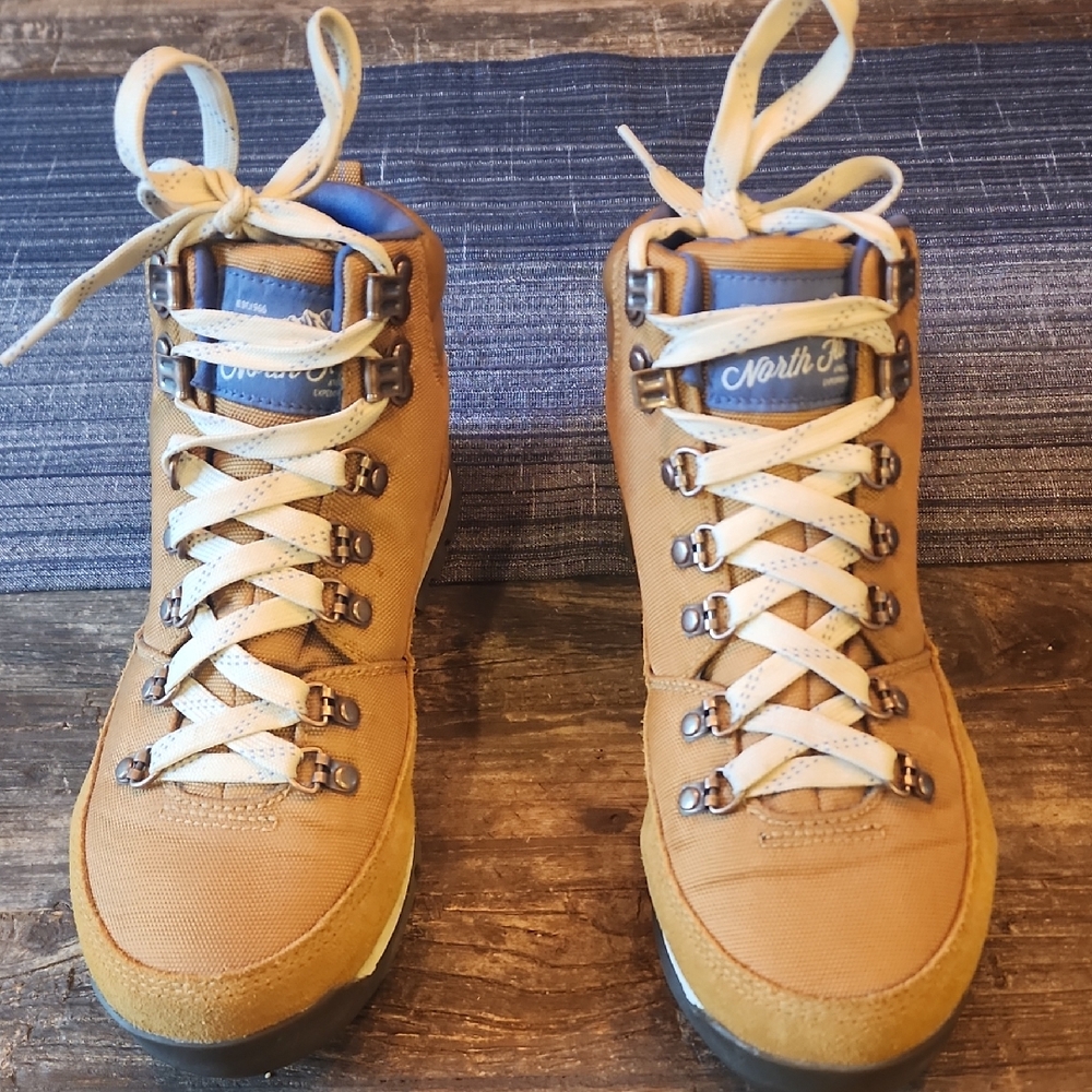 North Face Brown Hiking Boots
